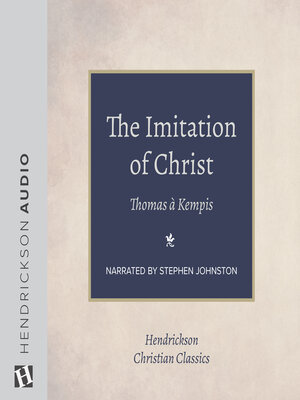 cover image of The Imitation of Christ